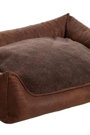 Voordeelprijs MaxxNobel Ortho Sofa Lederlook/Teddy Cognac 80/60